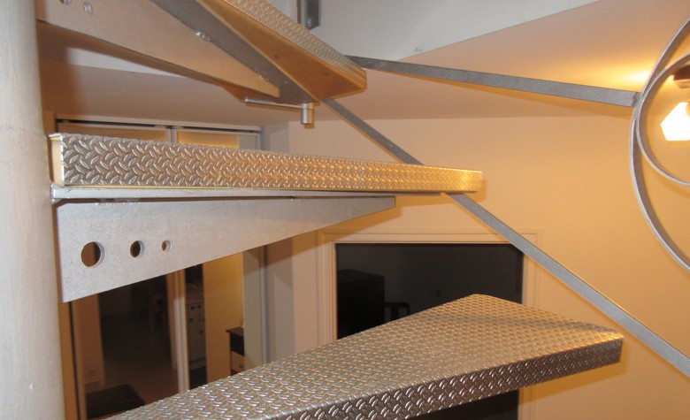 Escalier bois et aluminium 05